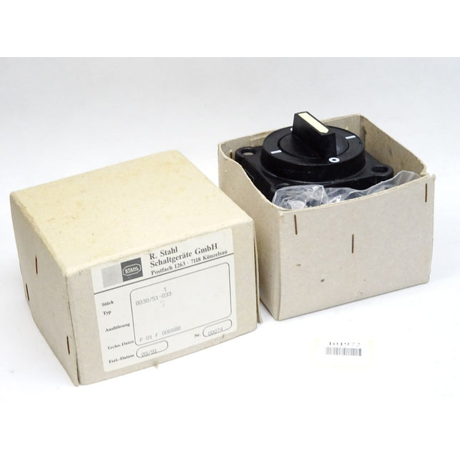 Stahl Schalter 8030/51-033 / Neu OVP - Maranos.de