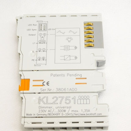 Beckhoff Dimmer-Busklemme KL2751 / Neu - Maranos.de
