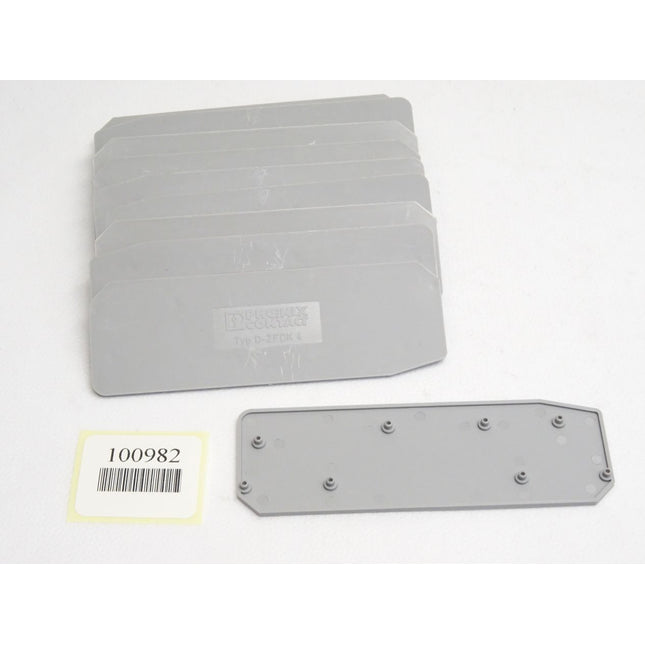 Phoenix Contact D-ZFDK4 3024229 End Platte / Inhalt : 10 Stück / Neu - Maranos.de