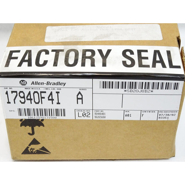 Allen Bradley Flex 4 Point Analog Output Module 1794-OF4I / Neu OVP - Maranos.de