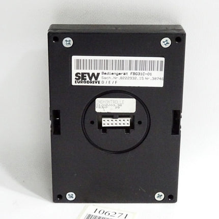 SEW Eurodrive Bediengerät FBG31C-01 8222932.15 - Maranos.de