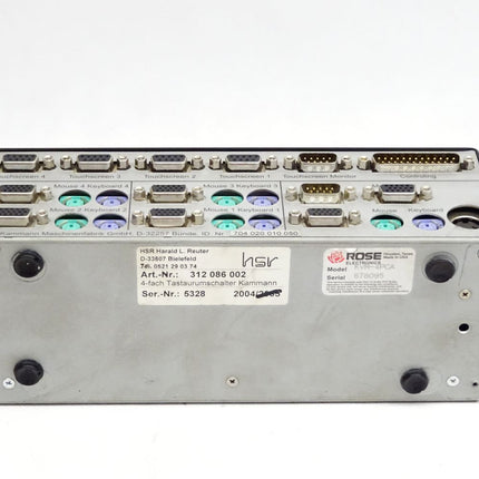 Rose Electronics Vista Personal Keyboard - Monitor- Mouse Switch / KVM-4PCA - Maranos.de