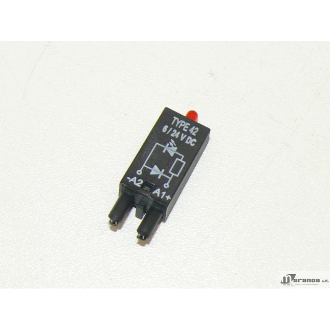 Weidmüller RIM 2 6/24VDC - TYPE 42 6/24V DC - Steckmodul mit LED - 10 Stück - NEU - Maranos.de