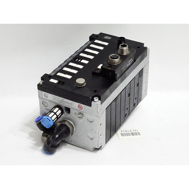 Festo 18210 CPV14-VI Ventilinsel + 165811 Elektrik-Anschaltung CPV14-GE-DI01-8 - Maranos.de