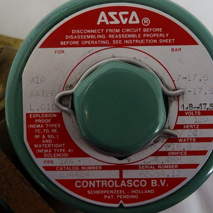 Asco Carlo Gavazzi Ventil EI8344B4 / Neuwertig - Maranos.de