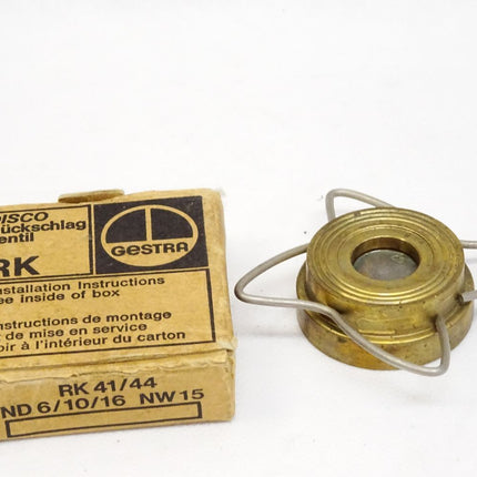 Gestra DISCO Rückschlagevntil RK41/44 / Neu OVP - Maranos.de