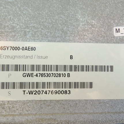 Siemens Simovert Frequenzumrichter 6SE7031-2EF60-Z G91 mit Optionskarte 6SE7090-0XX84-0AB0 + 6SE7090-0XX84-0FF5 - Maranos.de