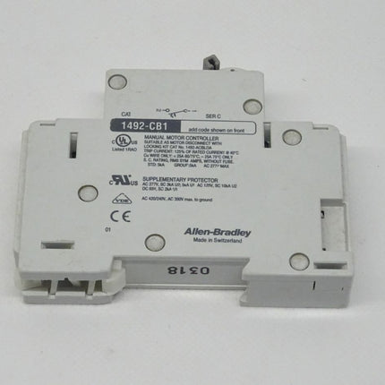 Allen Bradley 1492-CB1G040 Ser. C Motorkontrolle 1492CB1G040 / 4A / 1/3HP - Maranos.de