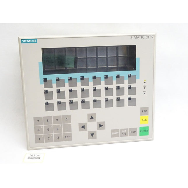 Siemens Front + Rückschale Backcover Panel OP17 6AV3617-1JC sehr guten Zustand - Maranos.de