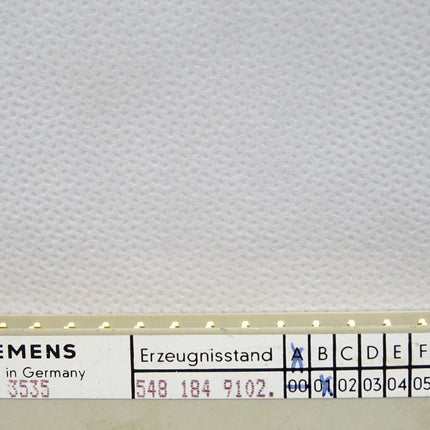 Siemens Karte 6FX1118-4AB01 5481849102.01 E:A - Maranos.de