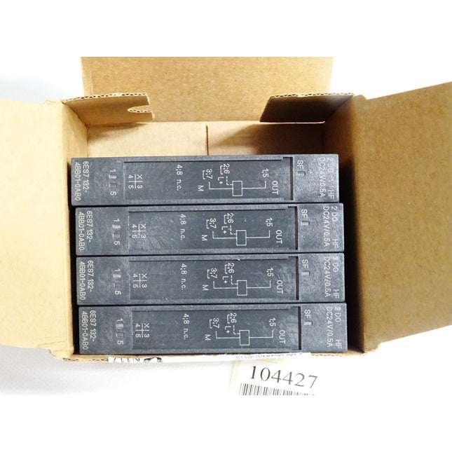 Siemens 6ES7132-4BB01-0AB0 6ES7 132-4BB01-0AB0 / Inhalt:4 Stück / Neu OVP - Maranos.de