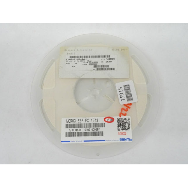 5000x Röhm MCR03 EZP FX 464 / 446k Ohm / NEU - Maranos.de