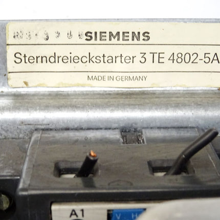 Siemens Sterndreieckstarter 3TE4802-5A 3UA5800-2U  3TF48 3TF47 7PU6220 - Maranos.de