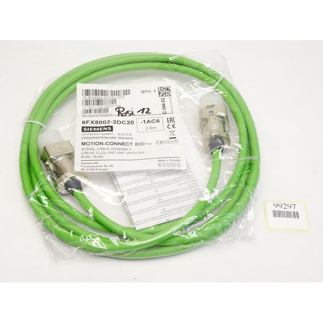Siemens 6FX8002-2DC20-1AC6 Motion-Connect 800 Plus Signalleitung 2,6m / Neu OVP - Maranos.de