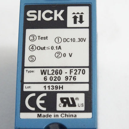 Sick WL260-F270 Reflexions-Lichtschranke - Maranos.de