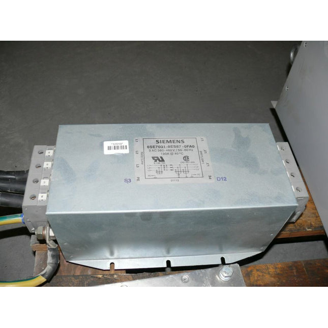 SIEMENS NETZFILTER 6SE7031-8ES87-0FA0 / 6SE7 031-8ES87-0FA0 380-460V - Maranos.de