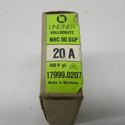Linder Vollschutz NH-C00SGP  500V gl /17999 - Maranos.de