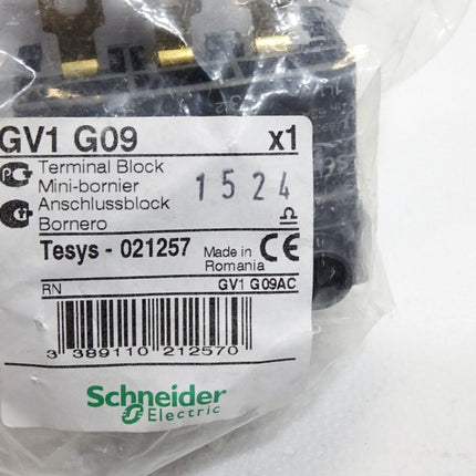 Schneider Electric GV1 G09 GV1G09 Anschlussblock TeSys 021257 / neu OVP - Maranos.de