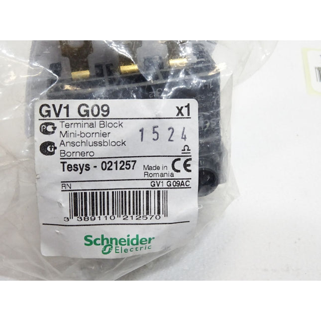 Schneider Electric GV1 G09 GV1G09 Anschlussblock TeSys 021257 / neu OVP - Maranos.de