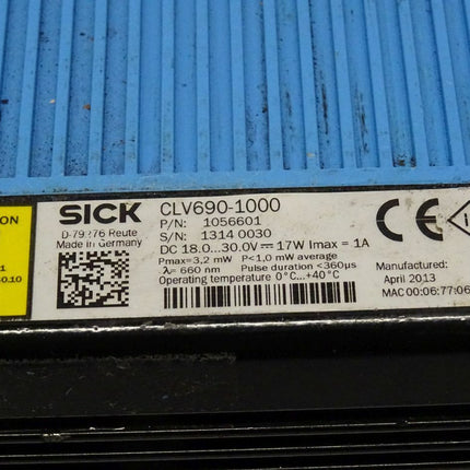 Sick CLV690-1000 Stationäre Barcode-Scanner 1056601 - Maranos.de