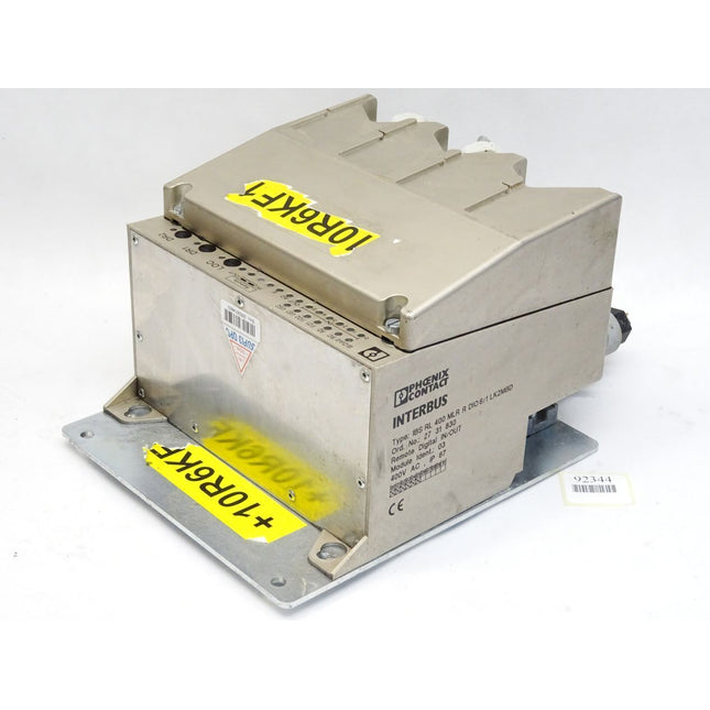 Phoenix Contact Wendelast-Motorschalter Interbus IBS RL 400 MLR R DIO 6/1 LK2MBD 2731830 - Maranos.de