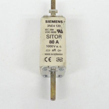Siemens SITOR 3NE4120 IEC 269 VDE 0636 80A 1000V 3NE4 120 - Maranos.de