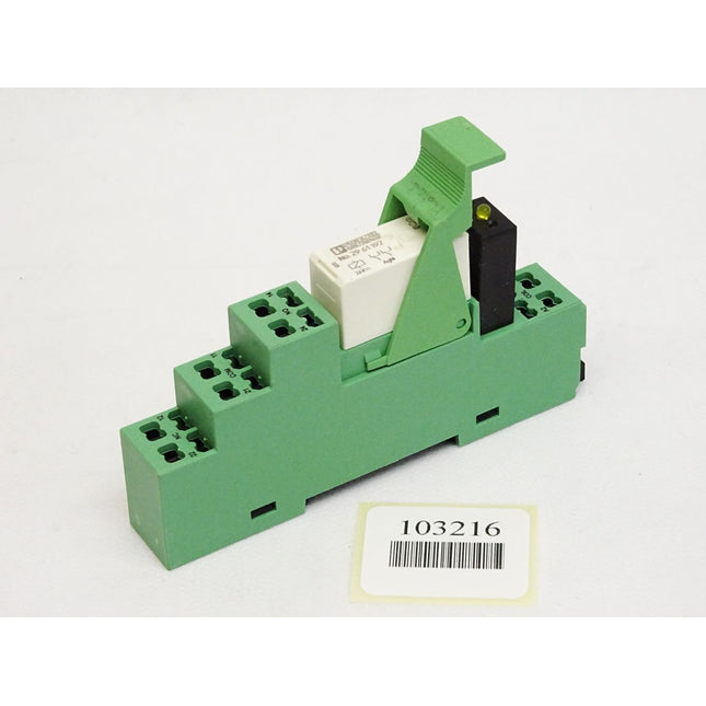 Phoenix Contact Sockel 2833534 PR1-BSP3/2X21 + Relais 2961192 REL-MR- 24DC/21-21 - Maranos.de