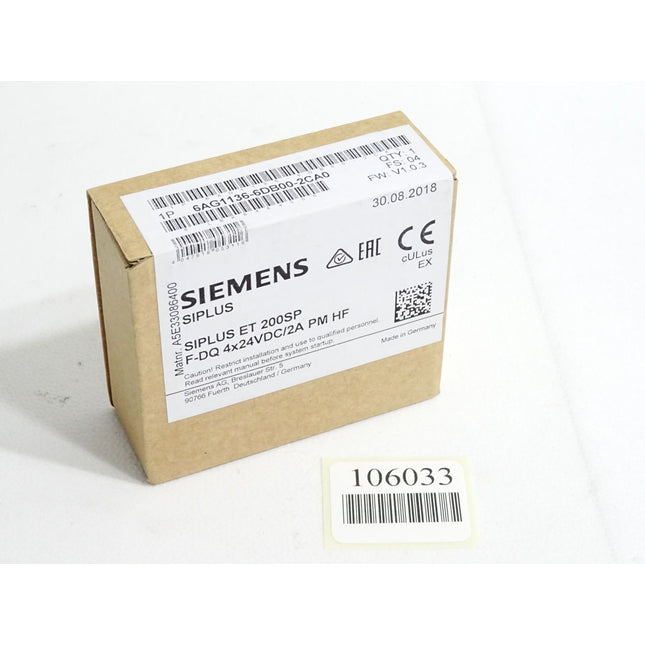 Siemens Siplus ET200SP 6AG1136-6DB00-2CA0 / Neu OVP versiegelt - Maranos.de