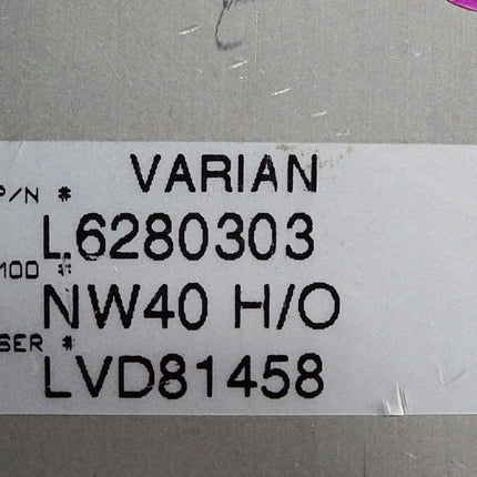 Varian L6280303 NW40 H/O Block Valve - Maranos.de