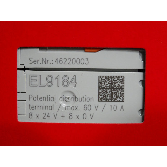Beckhoff EL9184 Potenzialverteilungsklemme / Neu OVP versiegelt - Maranos.de