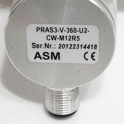 ASM Sensor POSIROT Winkelsensor PRAS3-V-360-U2-CW-M12R5 Unbenutzt - Maranos.de