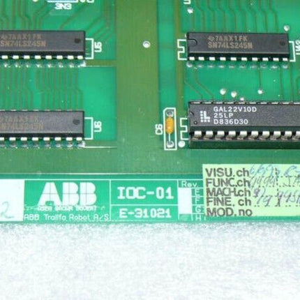 ABB IOC-01 E-31021, E031021 ,3E031021, E31021 I/O Card Rev. C - Maranos.de