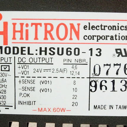 Hitron HSU60-13 Power Supply - Maranos.de
