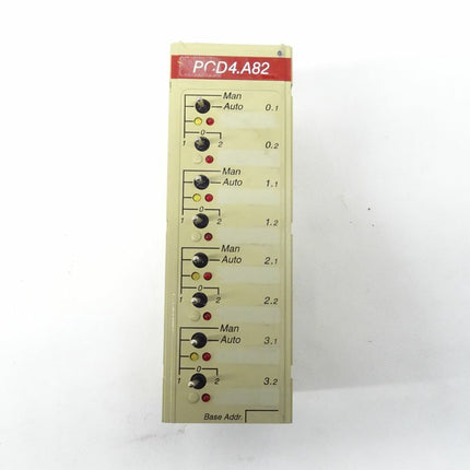 Saia PCD4.A820 Digital Output Switch Auto-Man 4x2 Relay# - Maranos.de