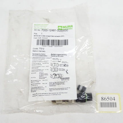 Murr Elektronik 7000-12481-0000000 / Neu OVP - Maranos.de