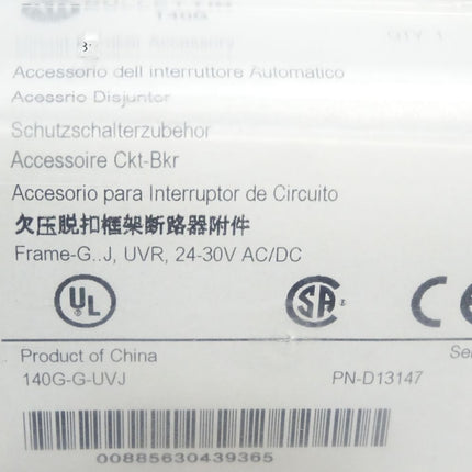 Allen-Bradley Schutzschalterzubehör 140G-G-UVJ / Neu OVP - Maranos.de