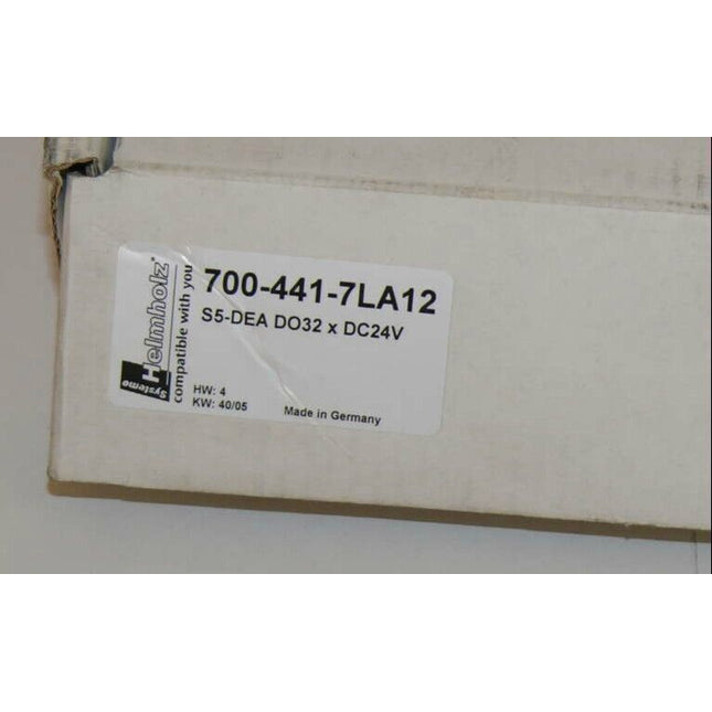 NEU Helmolz S5 Digitalausgabebaugruppe 700-441-7LA12 / DO32 (24 V DC) Siemens - Maranos.de
