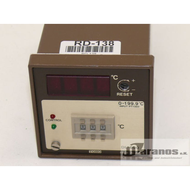 TOHO DL-604-PX Temperature Controller 0-199,9C - Maranos.de