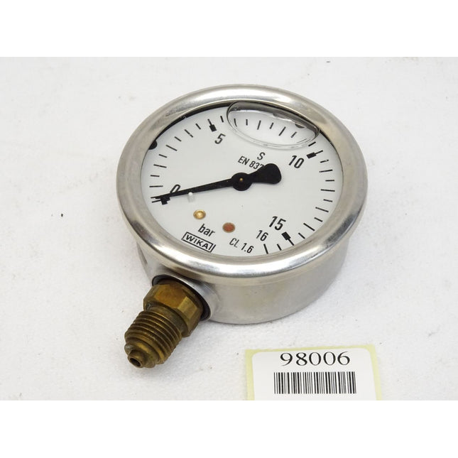 Wika 0...16bar Glycerin-Manometer - Maranos.de