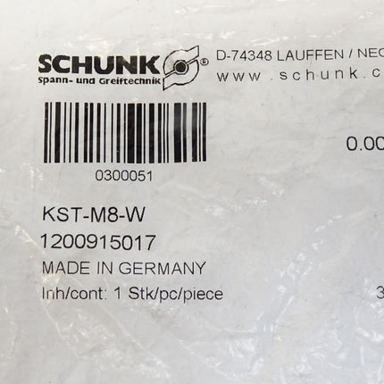 Schunk KST-M8-W 1200915017 / Neu OVP - Maranos.de