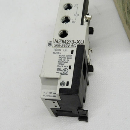 Moeller NZM2/3-XU208-240AC / 259499 / Unterspannungsauslöser / Neu OVP - Maranos.de