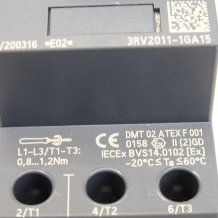 Siemens Sirius Leistungsschalter 3RV2011-1GA15 / Neu - Maranos.de