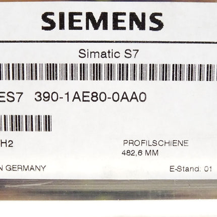 Siemens Profilschiene 6ES7390-1AE80-0AA0 / 6ES7 390-1AE80-0AA0 / - Maranos.de