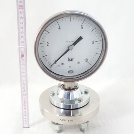 Wika Ettore Cella BN150 Manometer 0-10bar / Neu - Maranos.de