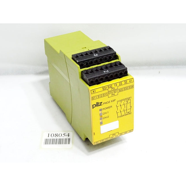 Pilz Sicherheitsschaltgerät 777310 PNOZ X3P 24VDC 24VAC 3n/o 1n/c 1so - Maranos.de