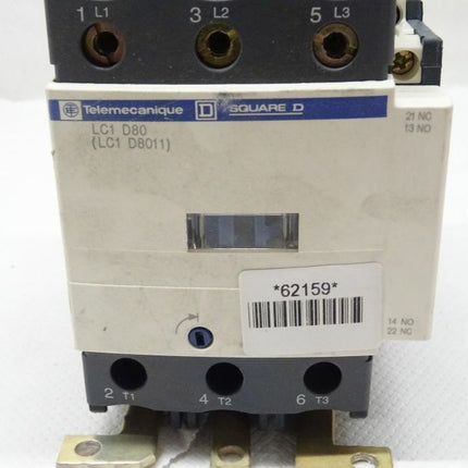 Telemecanique LC1 D8011 / LC1 D80 Schütz Contactor - Maranos.de