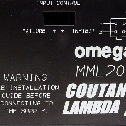 Omega MML200 Coutant Lambda Power Supply NS-LAM-026C D30005 - Maranos.de