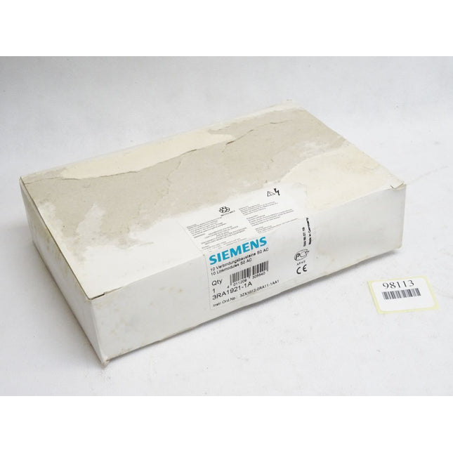 Siemens 3RA1921-1A / 10 Verbindungsbausteine / Neu OVP versiegelt - Maranos.de