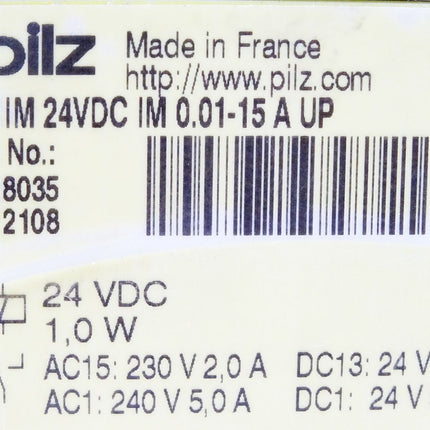 Pilz S1IM24VDC IM 0.01-15A UP / 828035 - Maranos.de