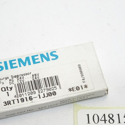 Siemens Überspannungsbegrenzer 3RT1916-1JJ00 / Neu OVP - Maranos.de